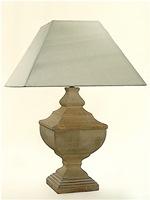 ALEXANDERS 42 CM NATURAL SQUARE LAMP